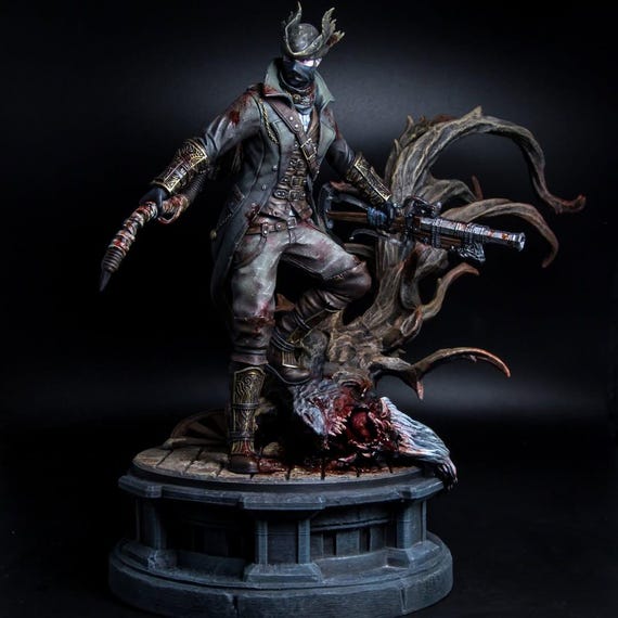 The Hunter Bloodborne ファンアート 1/7 レジン 高品質 1/7 the Hunter Resin Statue - Bloodborne Collectible - Etsy