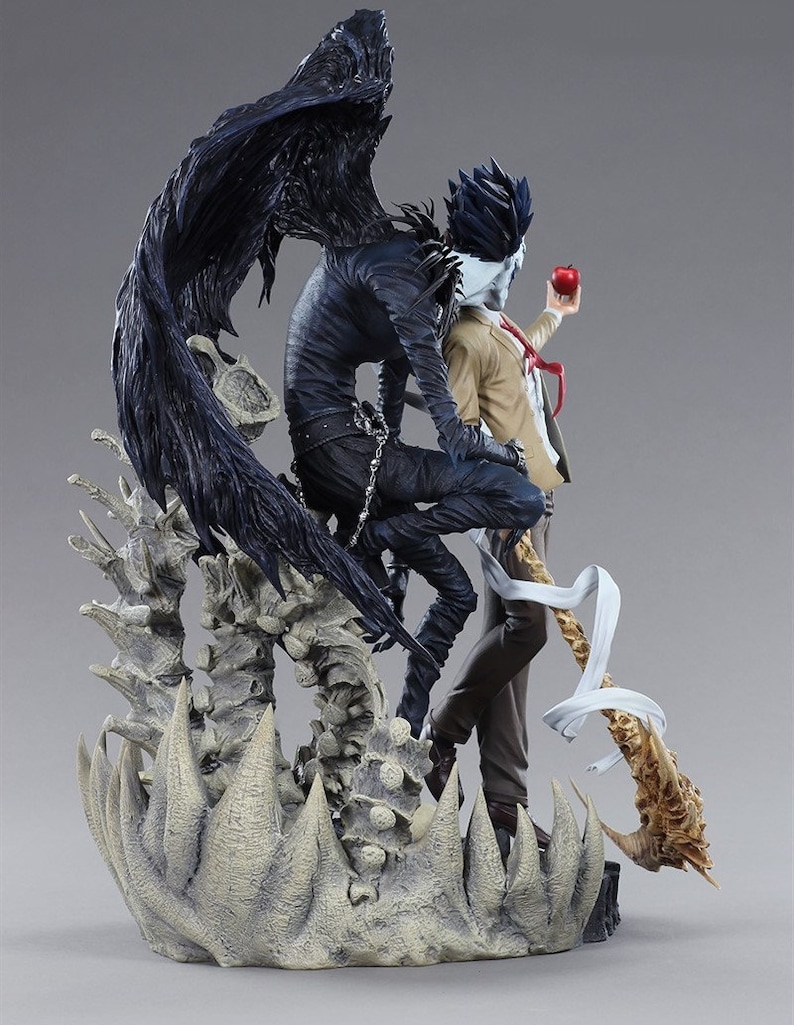 Ryuk & Light Statue 40cm Height Handpainted Collectible Etsy