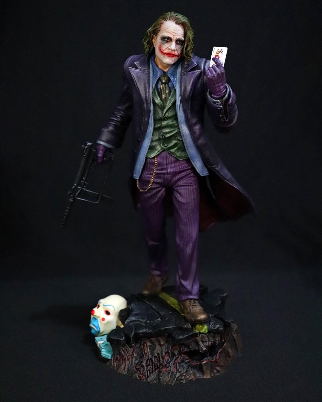 1/6 Joker Resin Statue Collectible - Etsy
