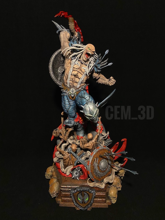 1/6 Dark Ages Spawn Resin Statue (60cm Total) - Spawn Comic Book