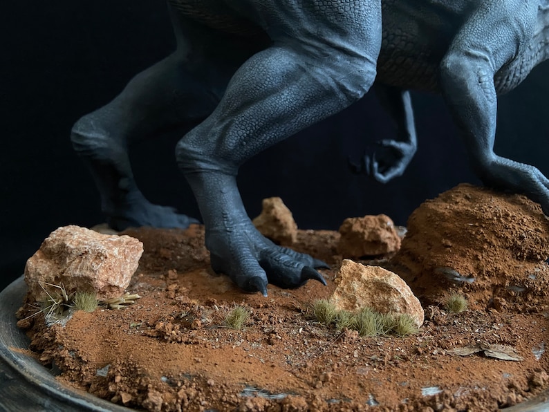 ?�ndominus Rex Statue 1/18 Scale 30cm Height Collectible - Etsy