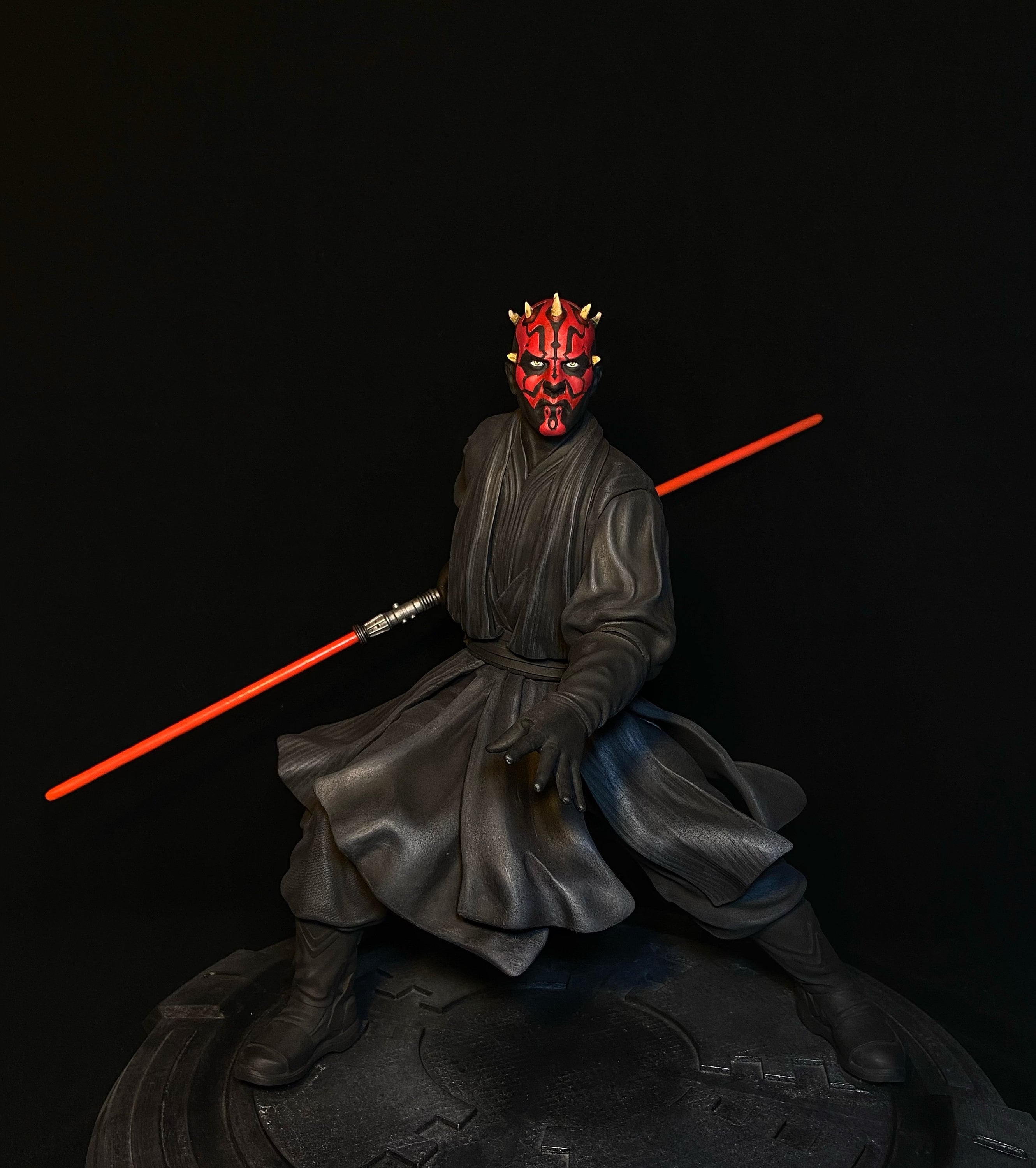 Darth Maul Statue - Star Wars Collectible - Etsy