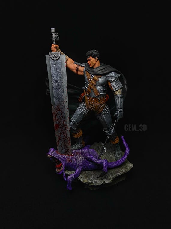 1/6 ガッツ ベルセルク レジン像 - ベルセルク コレクタブル - Etsy 日本
