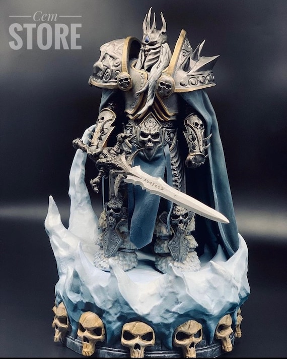 1/7 アーサス リッチキング 樹脂製スタチュー - World of Warcraft