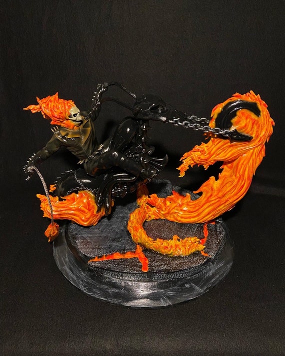 Ghost Rider Statue 40x40x40 Marvel Collectible - Etsy