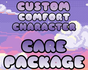 Custom Comfort Character Care Package Surprise Box Gift