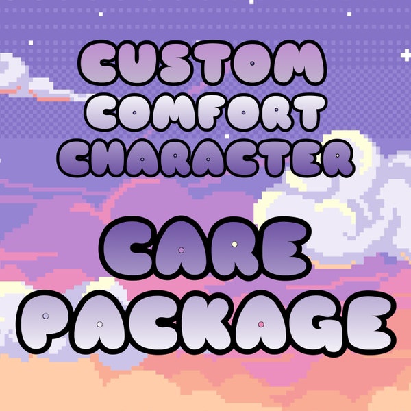 Custom Comfort Character Care Package Surprise Box Gift