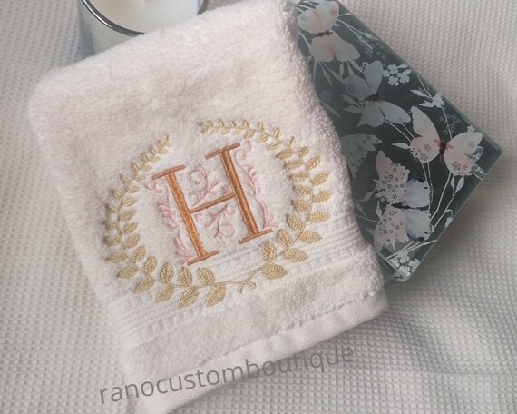 Monogrammed face 2025 cloths