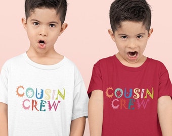 Cousin Short Sleeve Tee, Cousins Make The Best Friends T-shirts, Cousin Shirts, Big Cousin Shirt, Nephew Niece Tee, Cousin Crew Shirts