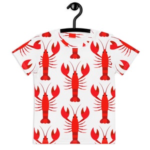 Kids Lobster Shirt, Funny Lobster Shirt, Lobster Lover Shirt, Lobster Gift, Cute Kids Lobster Shirt, Crustacean Shirt, Sea Life Tee
