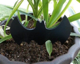 Halloween Bat Flower Pot Stake Decoration