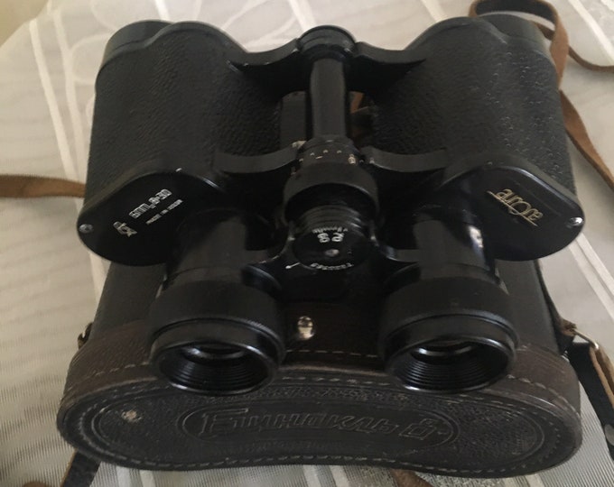 Komz Vintage 8x30 USSR Binoculars With Rare Benutzer Case 1980 8.5 ...