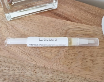 Sweet Citrus Cuticle Oil Pen: Vegan & Cruelty-Free (3ml)
