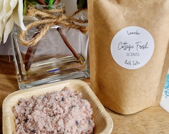 Lavender Bath Salts - Vegan Self Care Gift