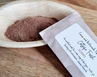 Cocoa & Buttermilk Powder Face Mask: Natural Skincare, Selfcare Gift (5g Sample)
