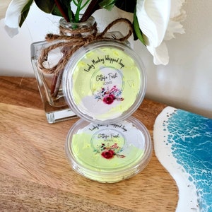 Jabón batida con aroma a Funky Monkey: multiusos para baño, ducha o afeitado (muestra) imagen 3
