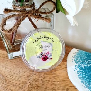 Jabón batida con aroma a Funky Monkey: multiusos para baño, ducha o afeitado (muestra) imagen 2