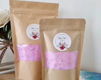 Bath Bomb Dust: Snow Pixie Scented, 100g or 250g pouches