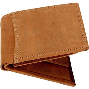 Herren Leder Brieftasche, Handgefertigte Bi-Fold Brieftasche, 3. Jahrestag Geschenk für Ihn, Jeden Tag Kartenhalter, Brieftasche für Freund