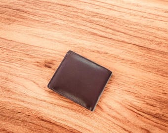 Mens Leather Bifold RFID Wallet Secure and Durable With Extra Capacity Gift for Men Minimalist Wallet| Handcrafted Cash Holder Dark Brown