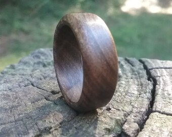 Sandalwood Ring - U.S. Size 10 - Hardwood Ring - Wooden - Jewelry - Organic - Mens Jewelry - Womens Jewelry - 5 Year Anniversary - Ring