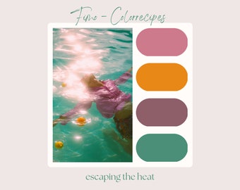 Polymer Clay Color Recipes | Color Recipes Polymer Clay | Diy Polymer Clay Earrings | Clay Colors | Color Mixing Instructions | escaping the heat