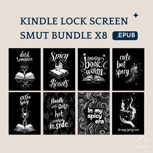 Spicy Reads Kindle-låsskärmspaket: Smut Girlie-tema (digital nedladdning)