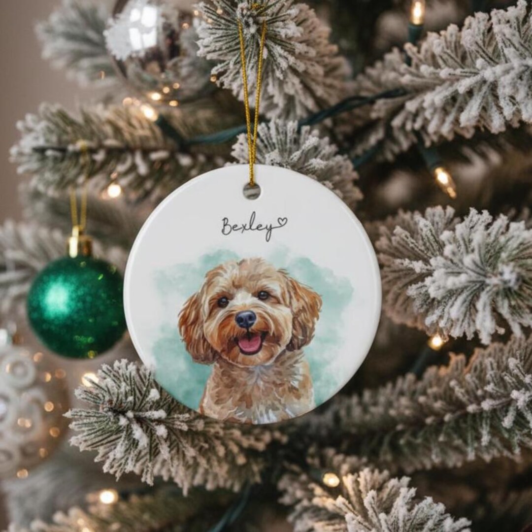 Personalized Pet Photo Memorial Ornament: Custom Dog & Cat Keepsake - Etsy