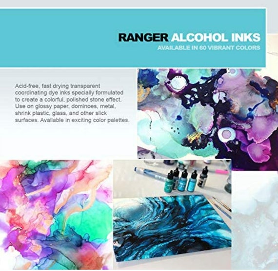 NEW! Tim Holtz Ranger Alcohol Ink, Blending Solution, Lift-Ink, Palette And  More