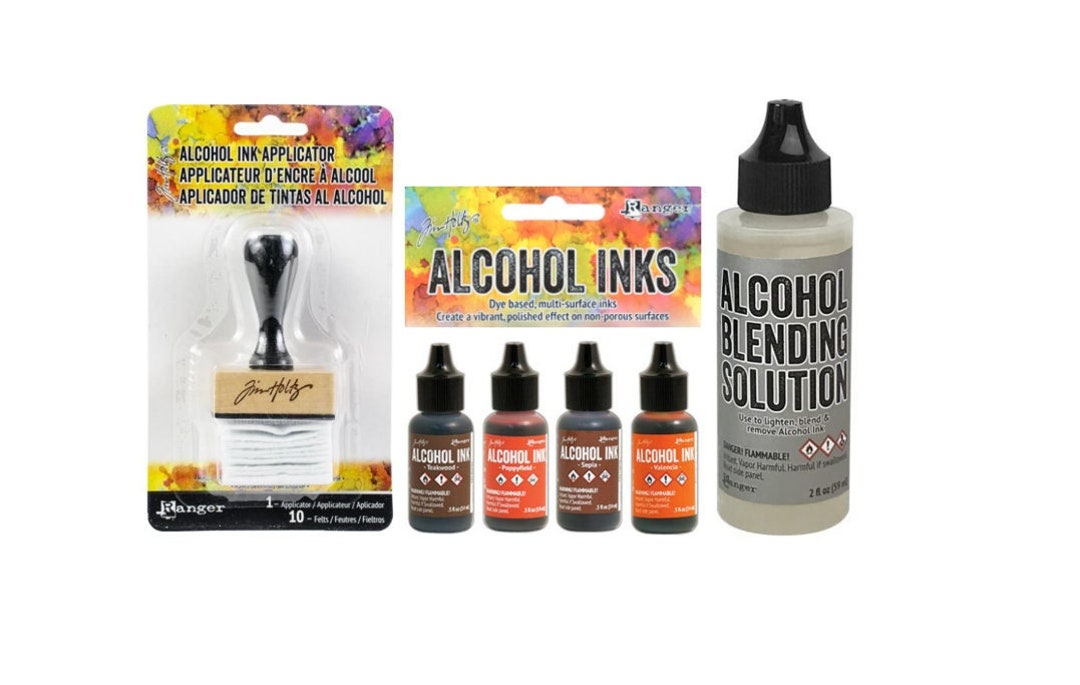 Ranger Tim Holtz Alcohol Ink Blending Solution .5 - Scrapbook