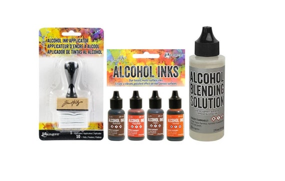 Tim Holtz Alcohol Ink Starter Kit 6piece Bundle 2 Vintage Blend