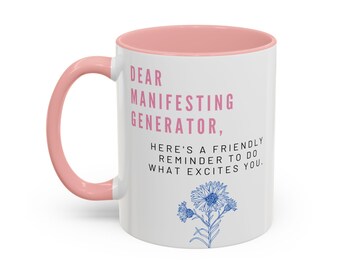 Human Design Manifesting Generator Mug | Human Design Gift | Manifesting Generator