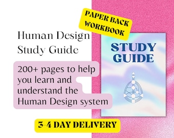 Human Design Study Guide | Chart Reading Workbook