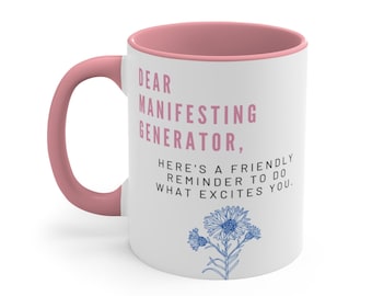 Human Design Manifesting Generator Mug | Human Design Gift | Human Design Coffee Cup | Gifts for Human Design | Spiritual Gifts | Human Desi