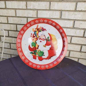 Vintage Mid Century Modern Christmas Tray