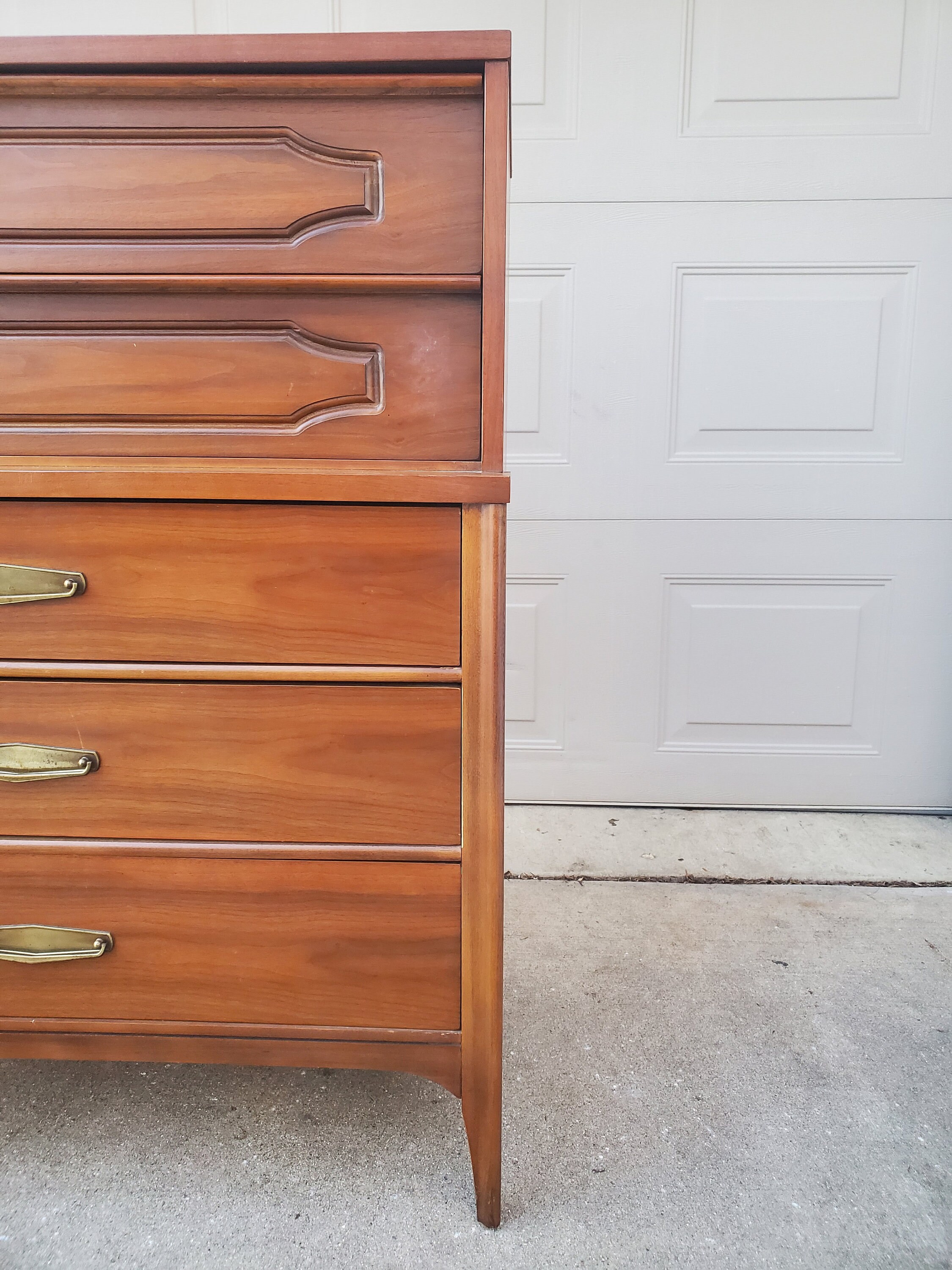 Vintage Kent Coffey Tall Dresser Gentlemen's Chest Marquee Modern - Etsy