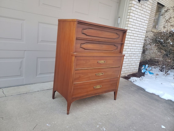vintageチェスト Vintage Kent Coffey Tall Dresser Gentlemen's Chest Marquee Modern
