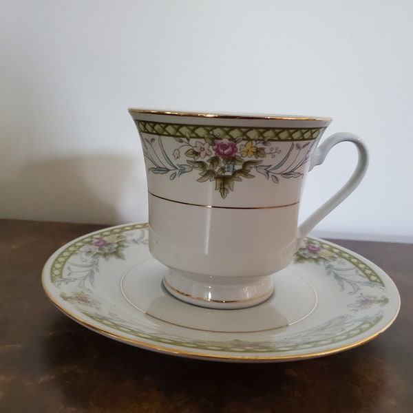 Vintage Truly Tasteful Tea Cup and Saucer