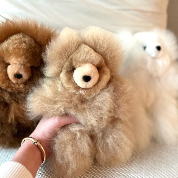 BABY ALPACA TEDDIES