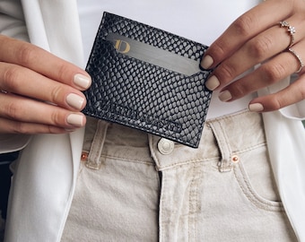 BLACK CARD HOLDER