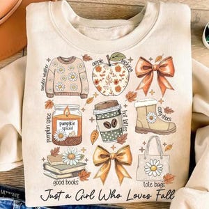 Just A Girl Who Loves Fall T-Shirt