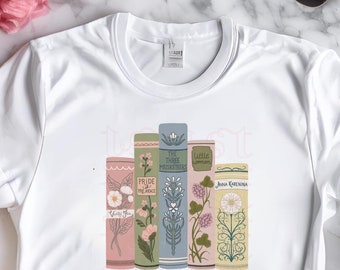 Book Lover T-Shirt | Cute Bookish Tee | Classic Literature Shirt | Pride & Prejudice | Book Gift for Her | Gift for Friend