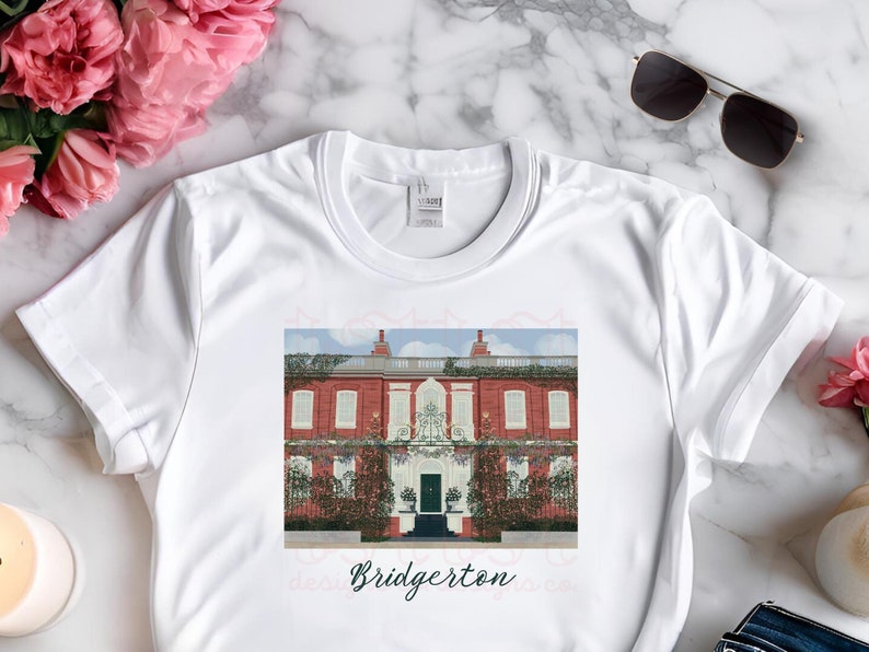 Regency Ton Historical Fiction Shirt | Family Manor Unisex Tee | Spill the Tea Short Sleeved T-Shirt image 2