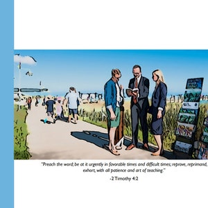 JW Return Visit Book-Cartoon Illustrations