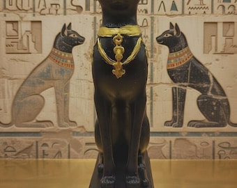 Bast Statue, Bast Figurine, Bast, Bastet, Egypt, Cat, Black Cat