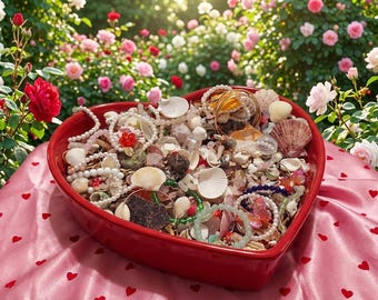 Aphrodite dip/ Love Crystal Dip/ Girly Crystal Dip/ Crystal Dip/ Crystal confetti / Girly Dip / Lucky dip / Crystal scoop
