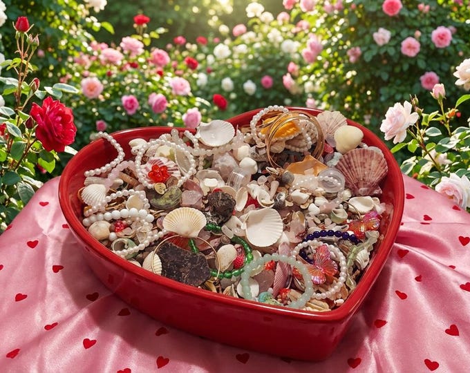 Aphrodite dip/ Love Crystal Dip/ Girly Crystal Dip/ Crystal Dip/ Crystal confetti / Girly Dip / Lucky dip / Crystal scoop