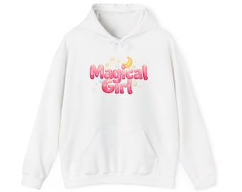 Magical Girl hoodie | Pink Moon Kawaii Graphic Hoodie