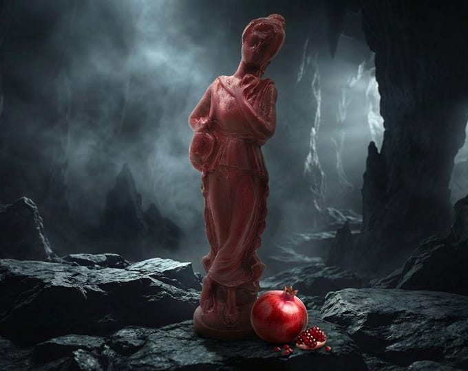 Persephone, Persephone Statue, Kore, queen of the underworld, Persephone figure