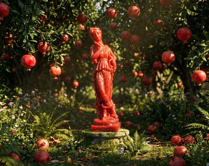 Persephone, Persephone Statue, Kore, queen of the underworld, Persephone figure